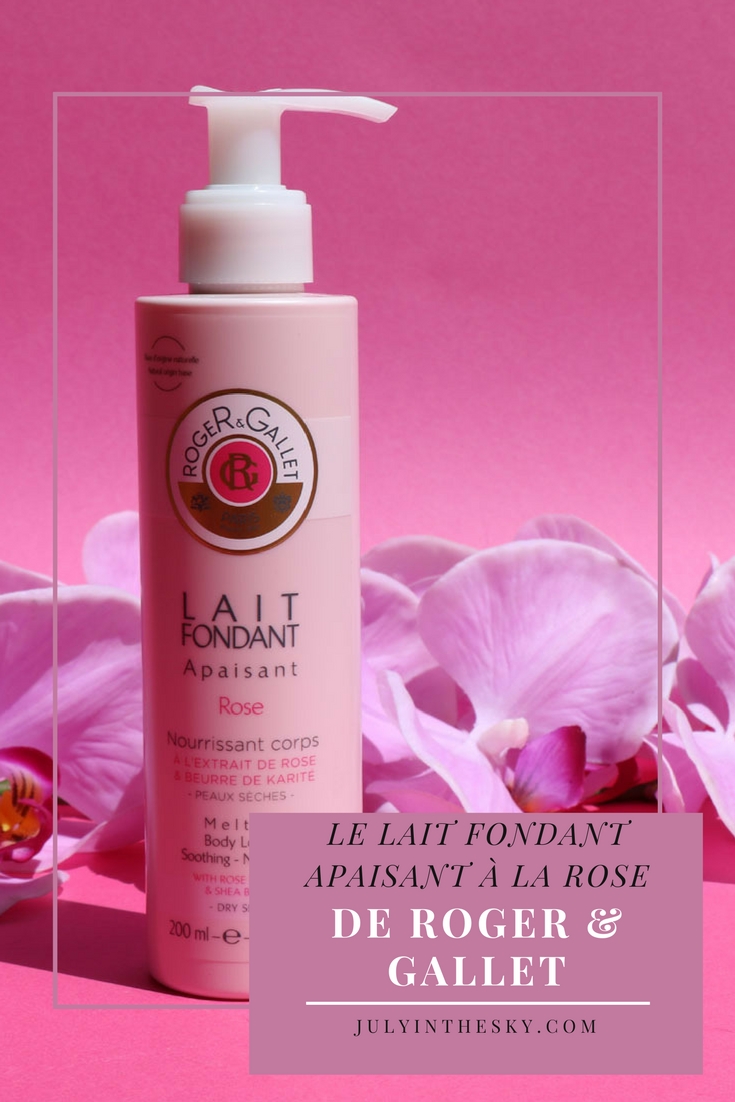 blog beauté lait fondant apaisant roger & gallet