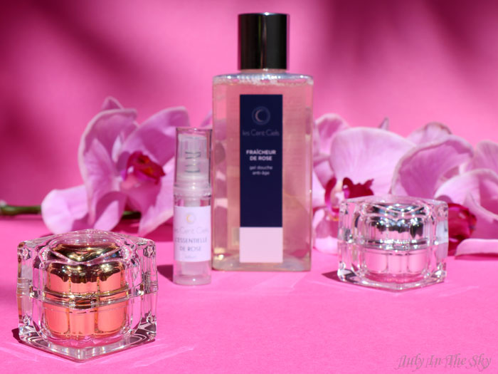 blob beauté Les Cent Ciels bains hammam fraicheur rose intense gommage éclat essentielle