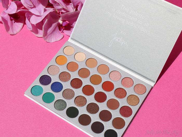 blog beauté palette morphe x jaclyn hill