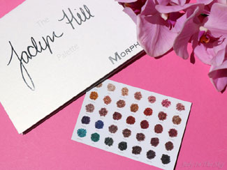 blog beauté palette morphe x jaclyn hill