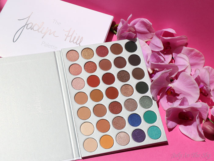 blog beauté palette morphe x jaclyn hill