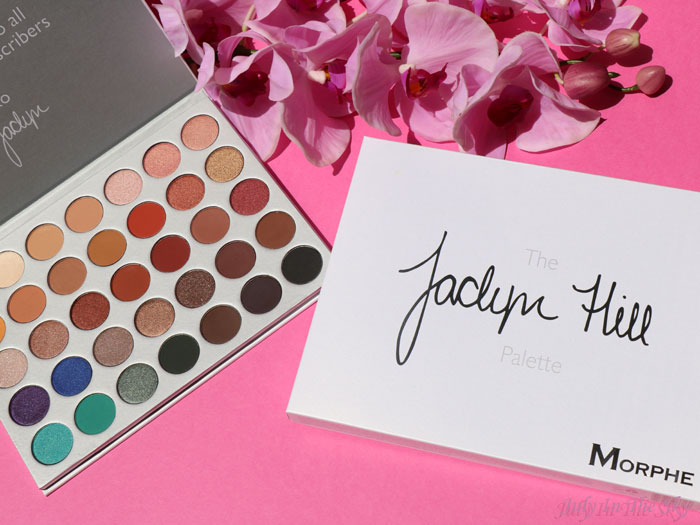 blog beauté palette morphe x jaclyn hill