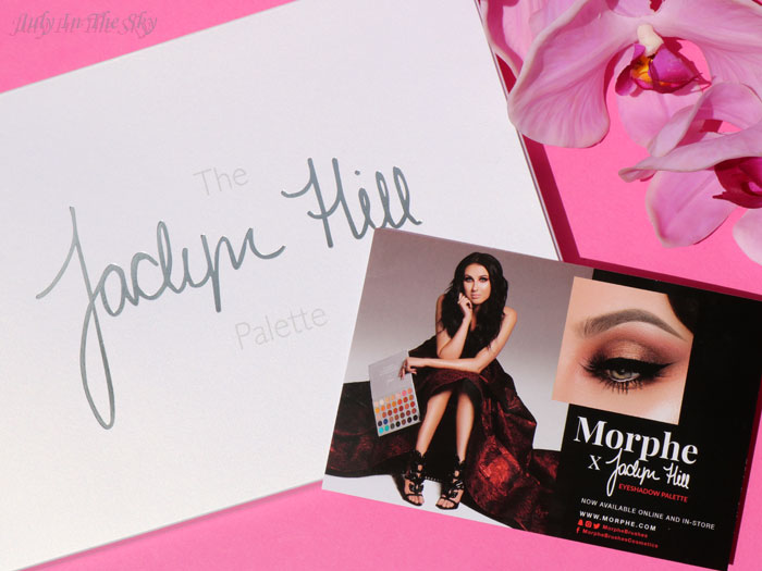 blog beauté palette morphe x jaclyn hill