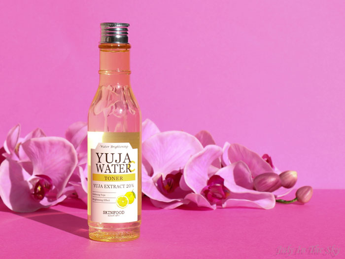 blog beauté skinfood yuja water toner yuzu