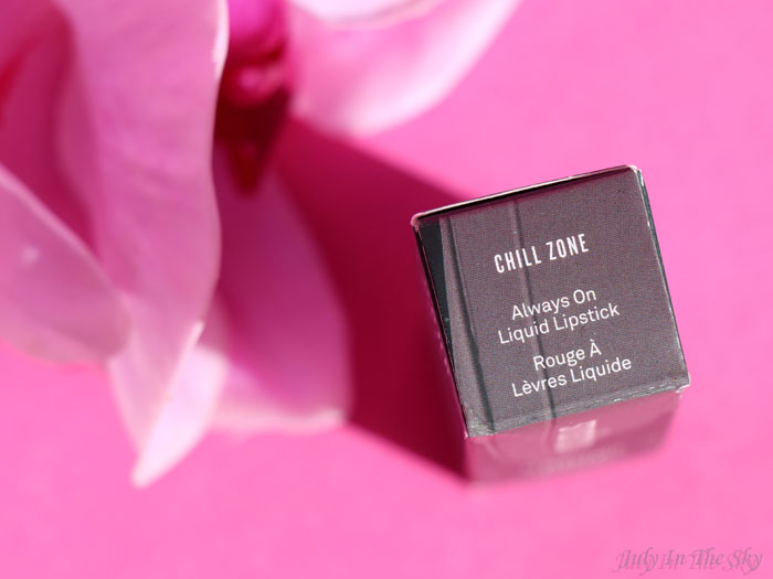 blog beauté Always On Liquid Lipstick Chill Zone Smashbox