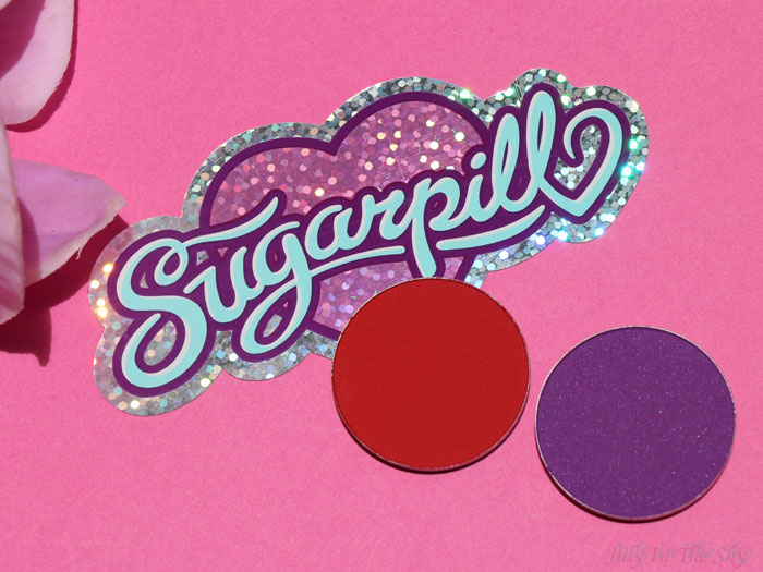 blog beauté sugarpill love+ poison plum eyeshadow pan