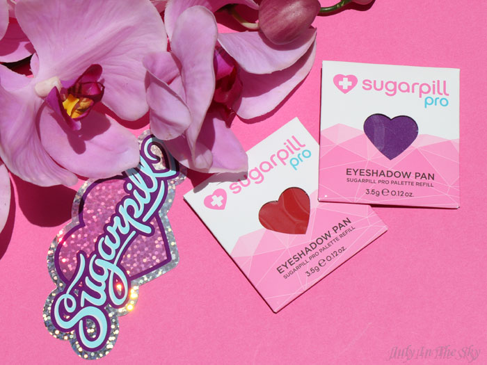 blog beauté sugarpill love+ poison plum eyeshadow pan