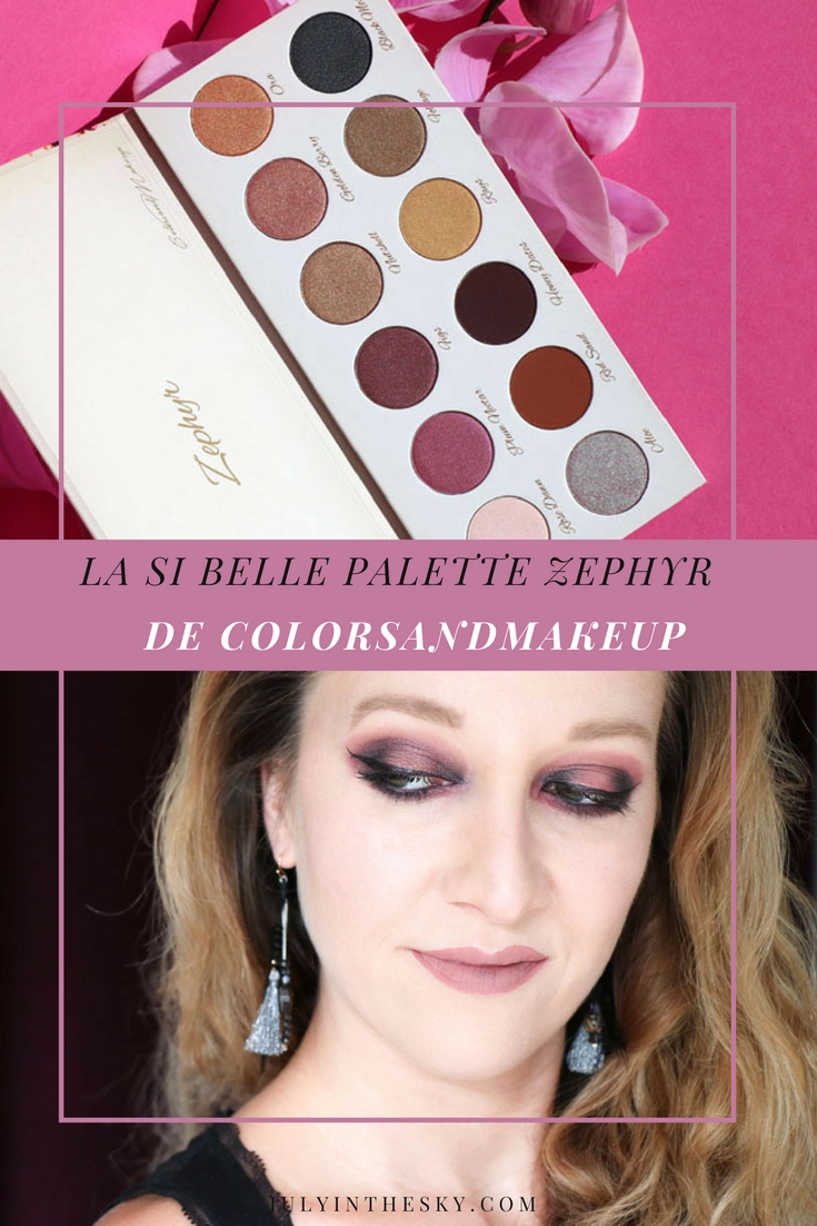 blog beauté colorsandmakeup zephyr palette