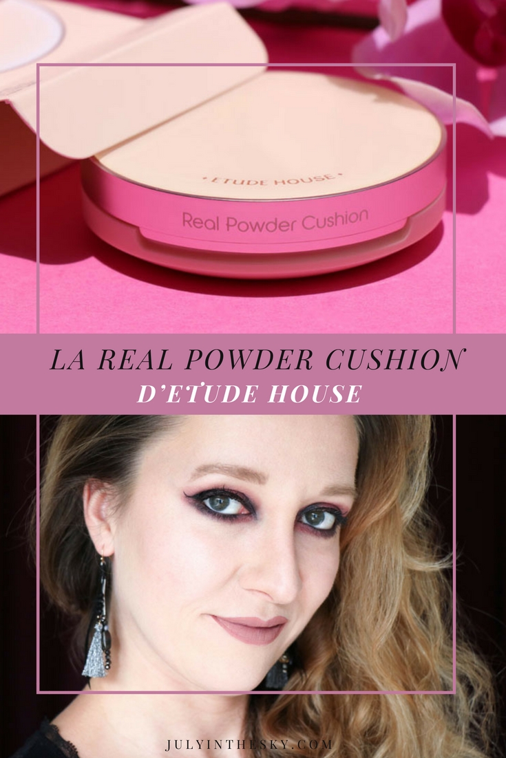 blog beauté etude house q-depot real powder cushion