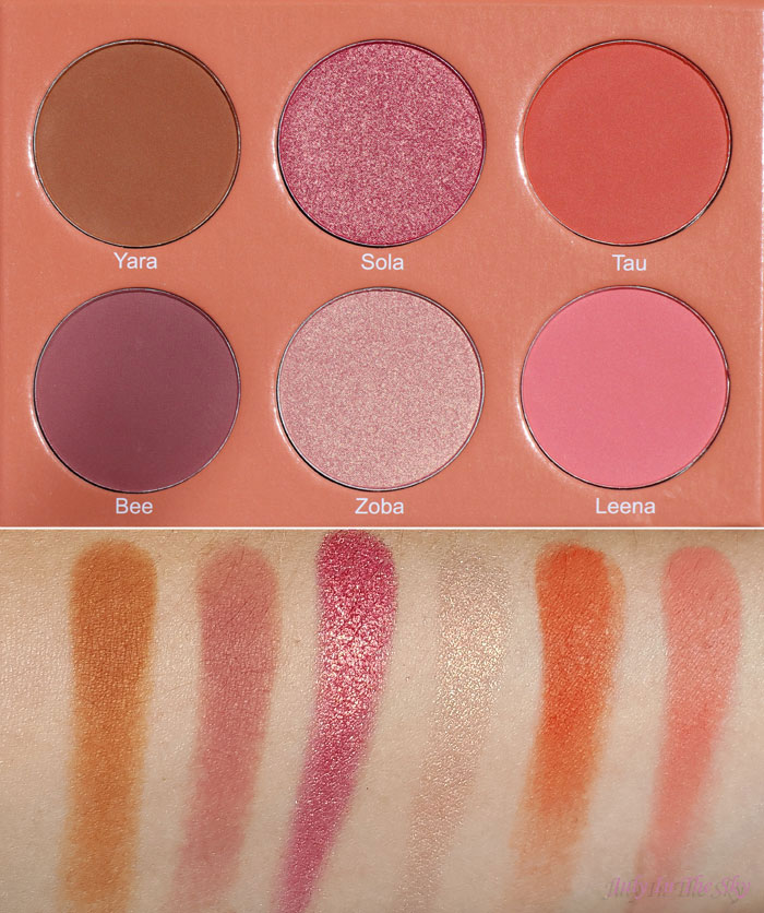 blog beauté juvia's place the saharan blush palette vol.2