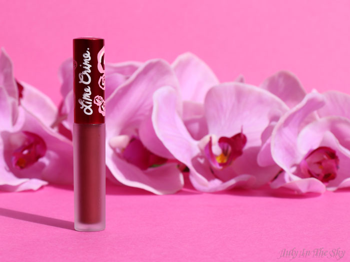 blog beauté lime crime velvetines raisin hell