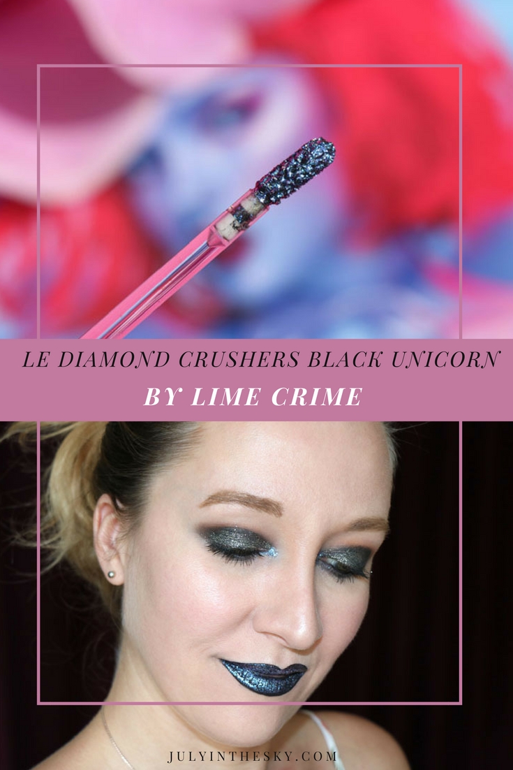 blog beauté lime crime diamond crushers black unicorn