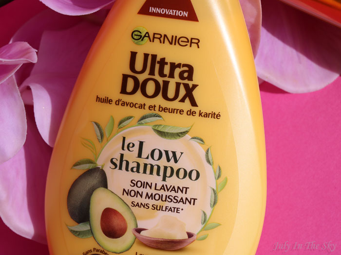 blog beauté low poo soin lavant moussant low shampoo garnier