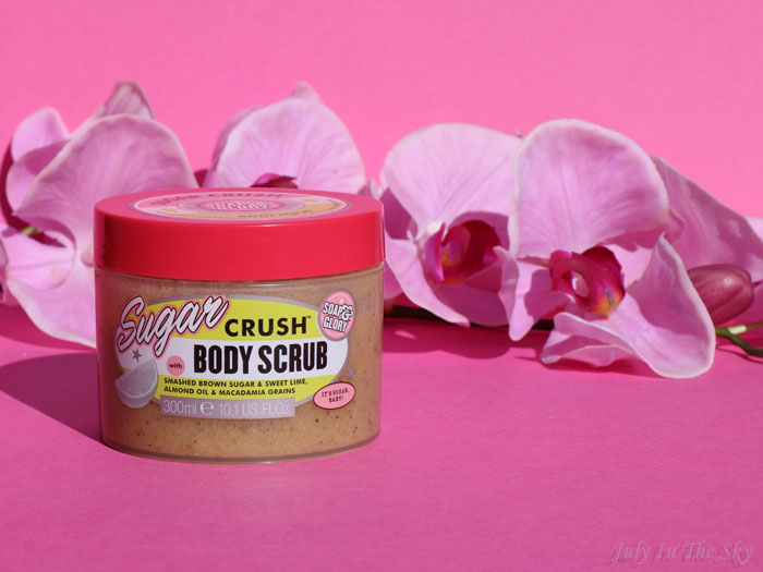 blog beauté body scrub sugar crush soap and glory