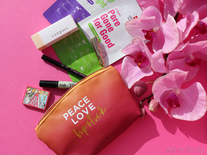 blog beauté ipsy glam bag august the balm seraphine botanicals sundays leaders cosmetics aurora