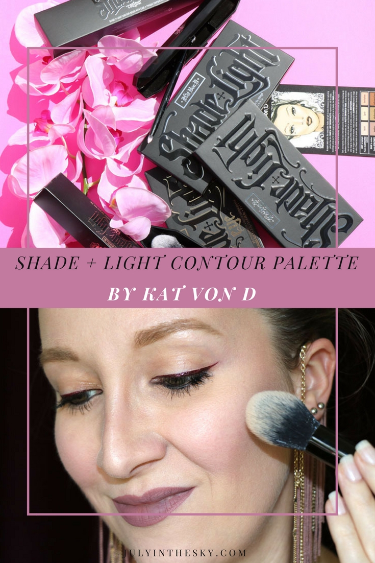 blog beauté kat von d shade + light contour palette