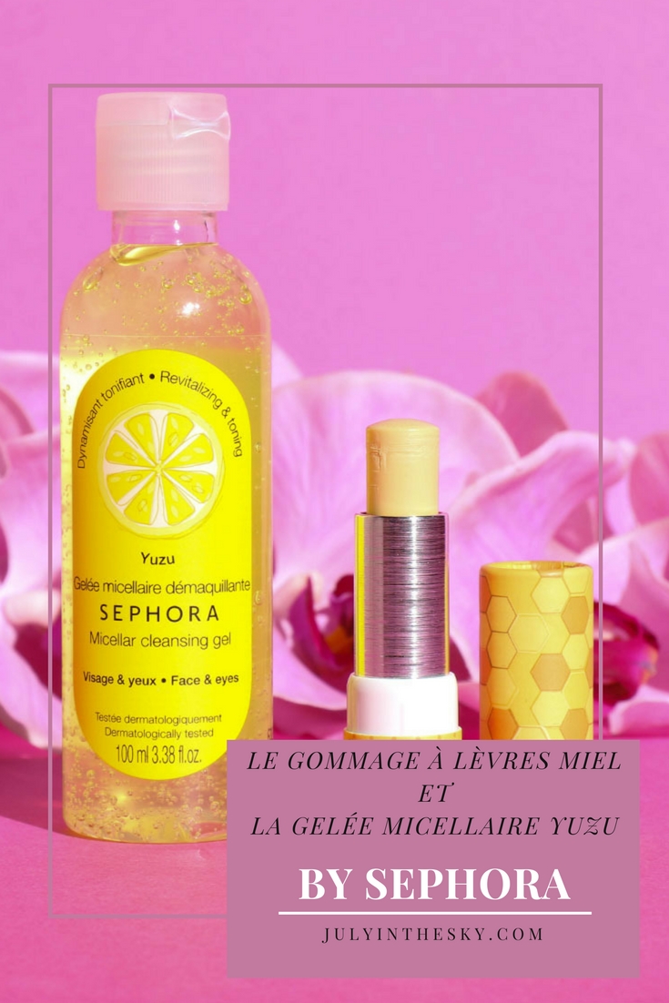 blog beauté made in sephora gelée micellaire yuzu