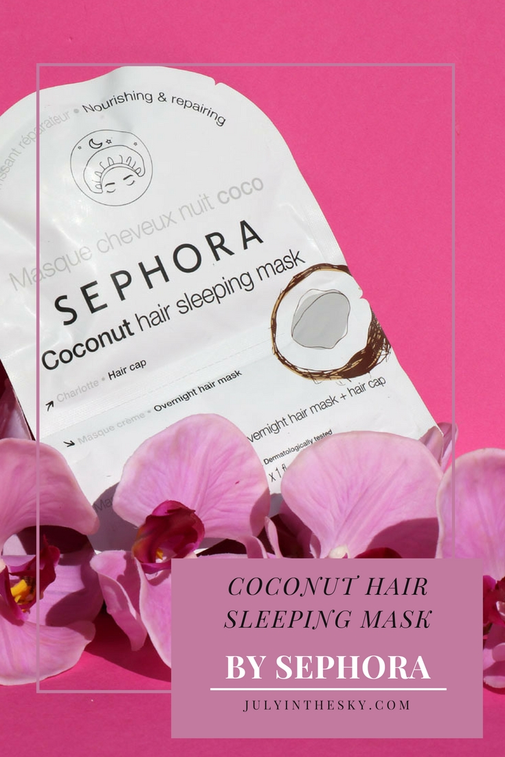 blog beauté sephora masque cheveux nuit coco