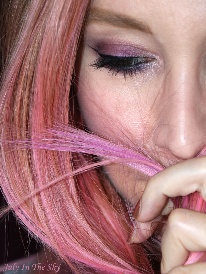 blog beauté unicorn hair pink cheveux licorne tigi