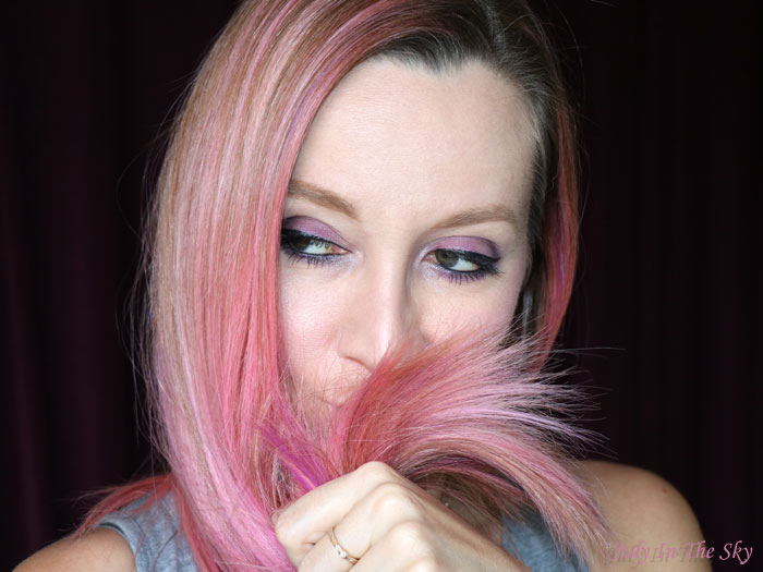 blog beauté unicorn hair pink cheveux licorne tigi