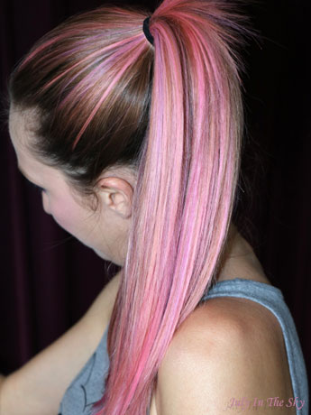 blog beauté unicorn hair pink cheveux licorne tigi