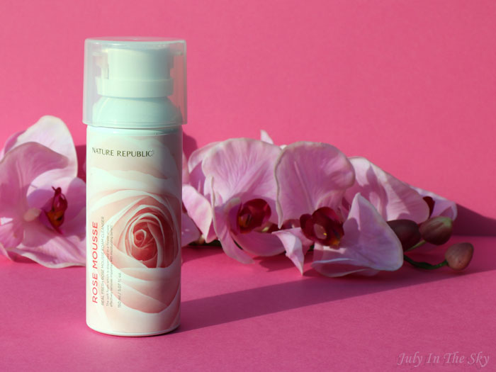 blog beauté Real Fresh Rose Mousse Foam Cleanser Nature Republic