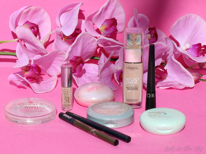 blog beauté produits terminés sephora urban decay loreal essence kat von d innisfree etude house