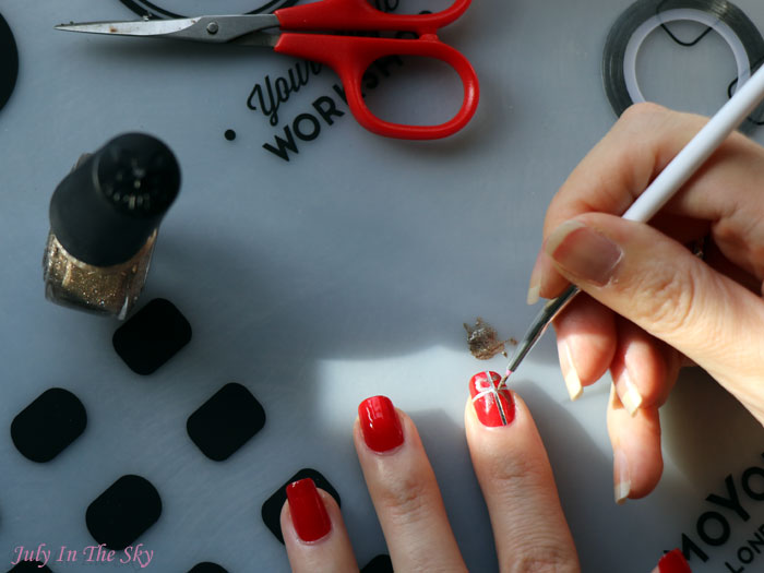 blog beauté nail-art tutoriel noël facile cadeau