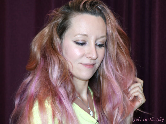 blog beauté unicorn hair pink cheveux licorne tigi