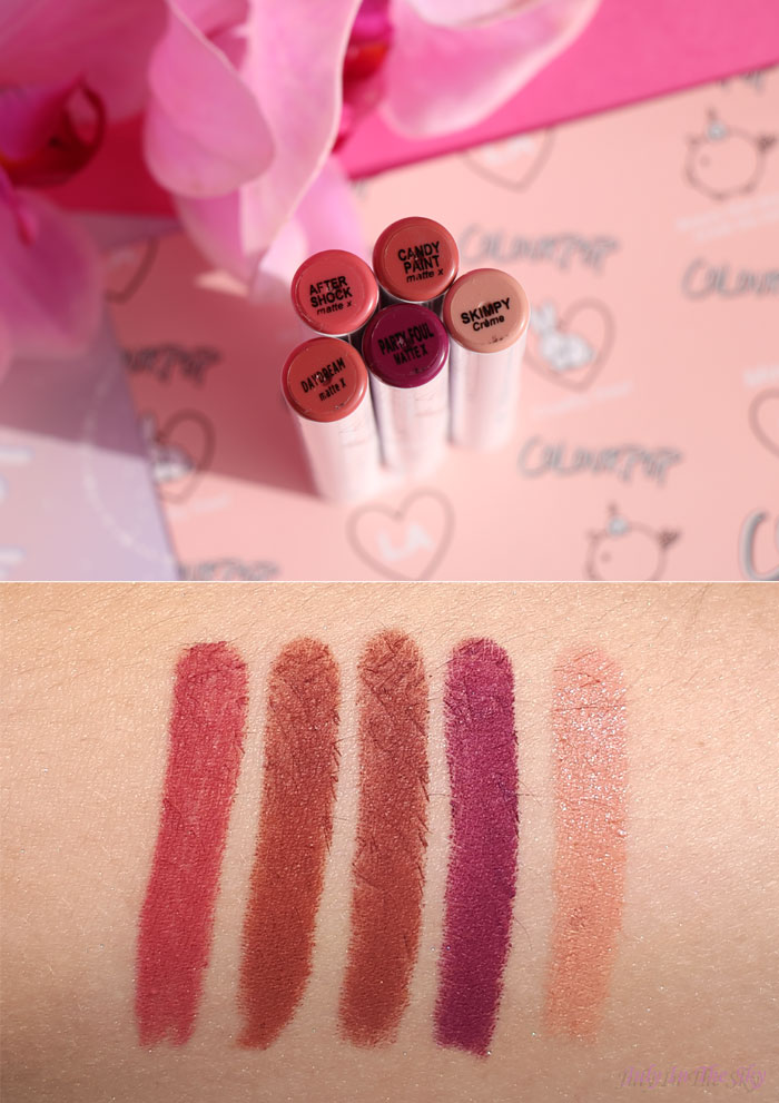 blog beauté ColourPop lippie stix