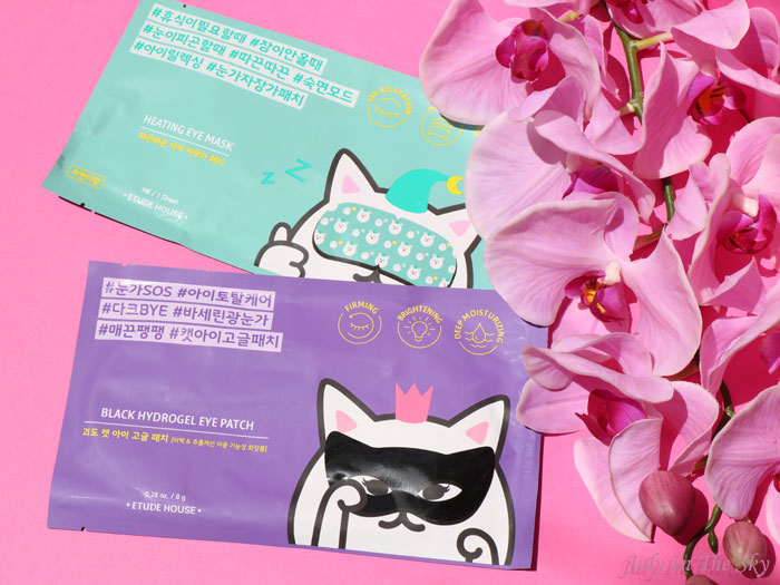 blog beauté Etude House Black Hydrogel Eye Patch Heating Eye Mask