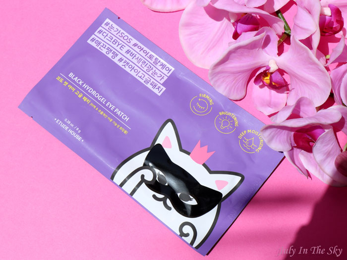 blog beauté Etude House Black Hydrogel Eye Patch