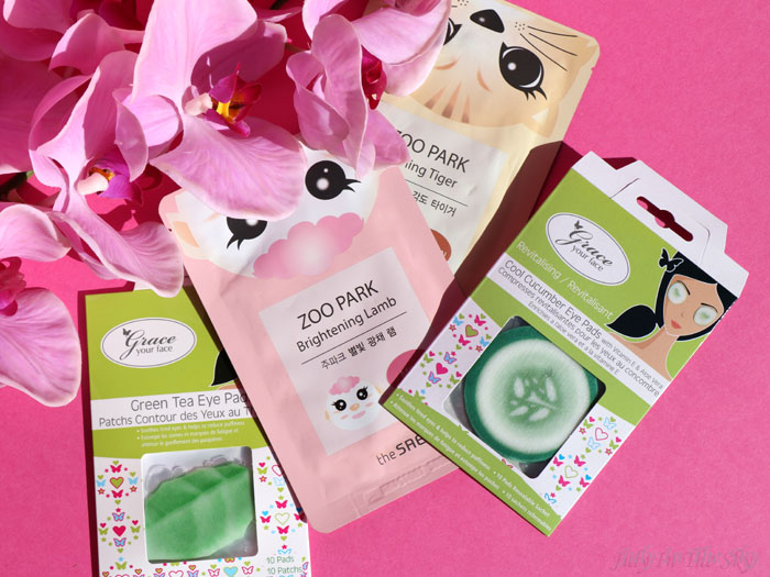 blog beauté the saem zoo park mask sheet grace your face eye patch pad