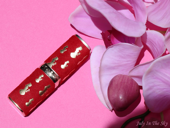 blog beauté L'Oréal Color Riche la belle et la bête 377 perfect red swatch avis test lipstick