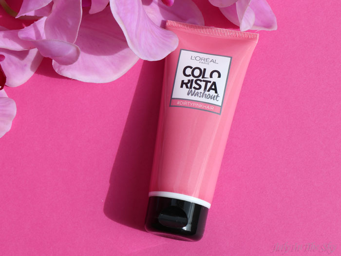 blog beauté colorista L'Oréal washout 1 week color pastel dirtypink