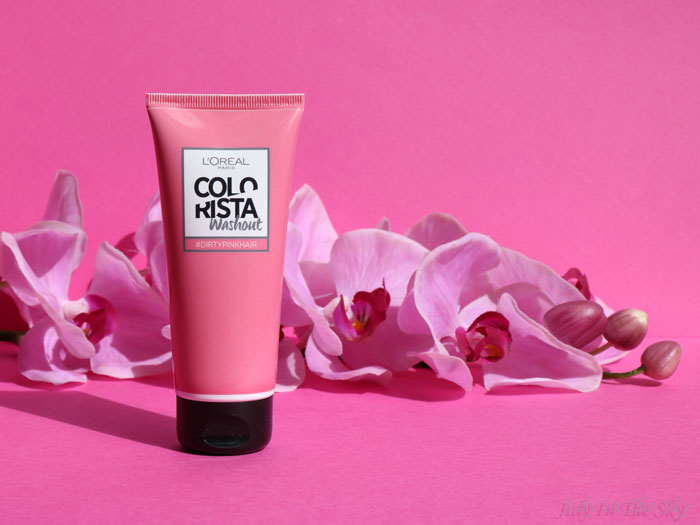 blog beauté colorista L'Oréal washout 1 week color pastel dirtypink