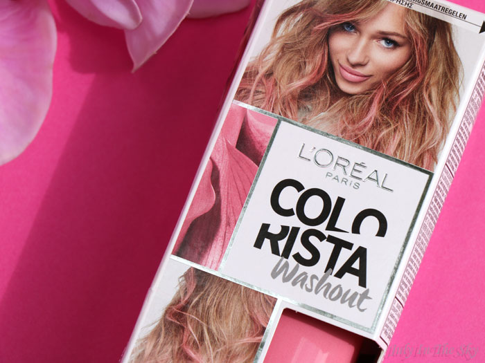 blog beauté colorista L'Oréal washout 1 week color pastel dirtypink