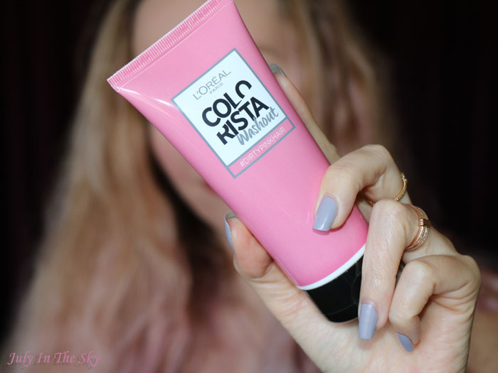 blog beauté colorista L'Oréal washout 1 week color pastel dirtypink