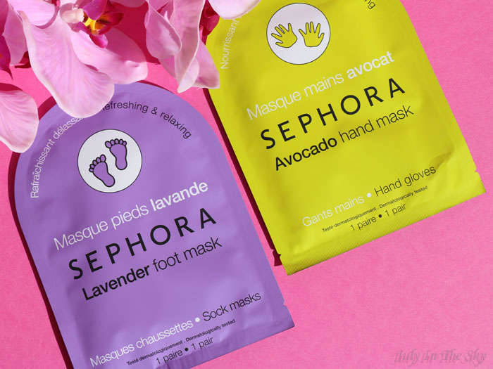 blog beauté masque pieds lavande mains avocat sephora