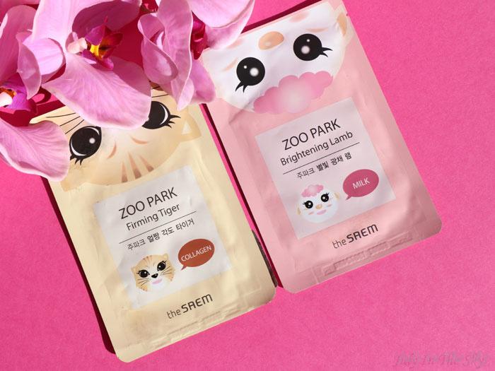 blog beauté the saem zoo park mask sheet