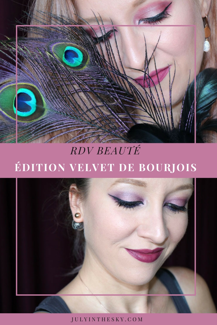 blog beauté RDV Beauté maquillage Bourjois Rouge Edition Velvet Ultra Violette