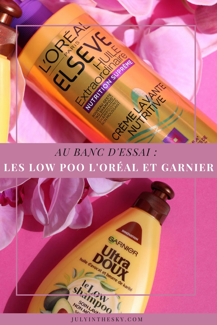 blog beauté low poo garnier l'oréal