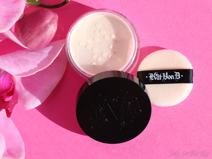 blog beauté poudre libre Lock It Kat Von D avis test