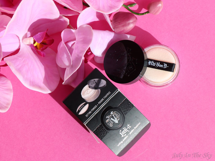 blog beauté poudre libre Lock It Kat Von D avis test