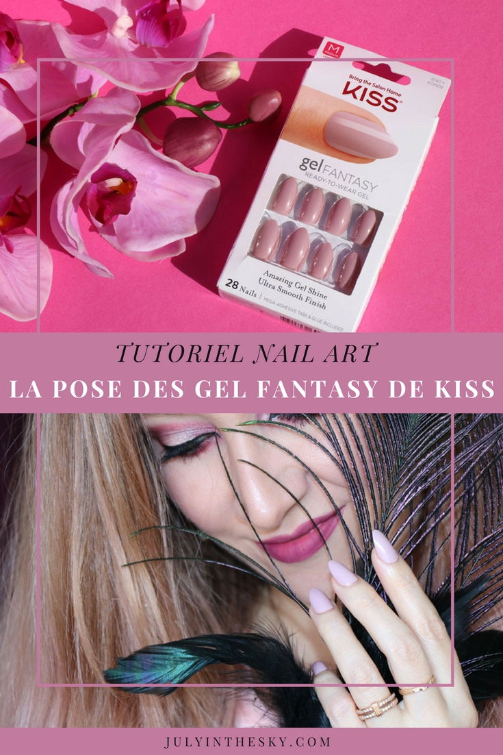 blog beauté manucure kiss gel fantasy faux-ongles avis tutoriel