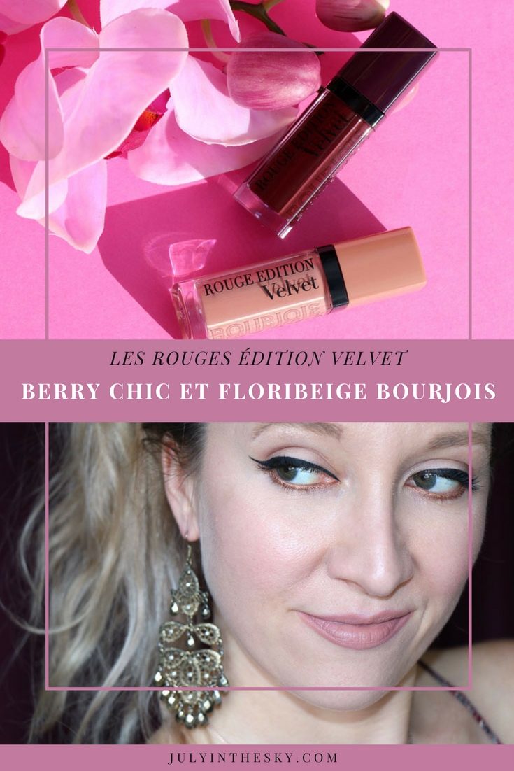 blog beauté bourjois rouge édition velvet avis test swatch floribeige berry chic