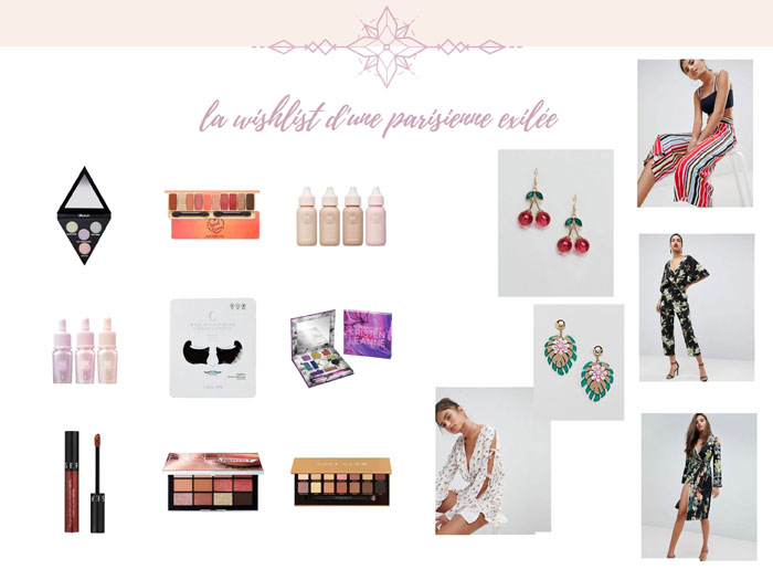 Ma wishlist du printemps 2018