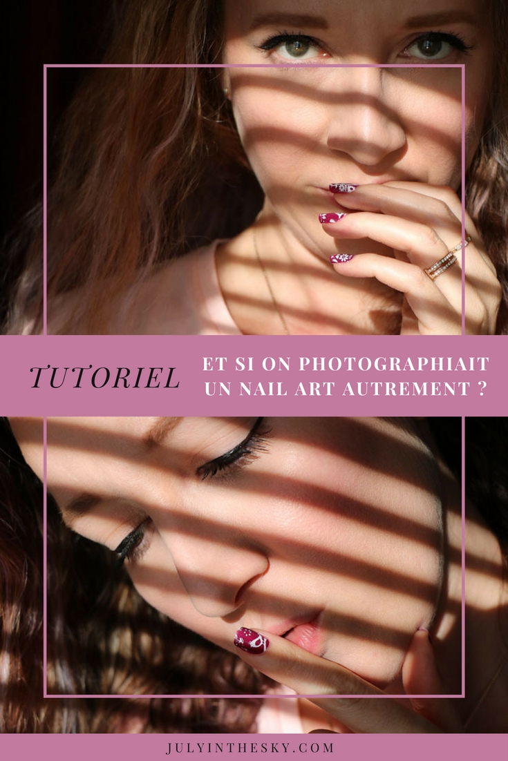 blog beauté tutoriel photographie nail art jeu lumière
