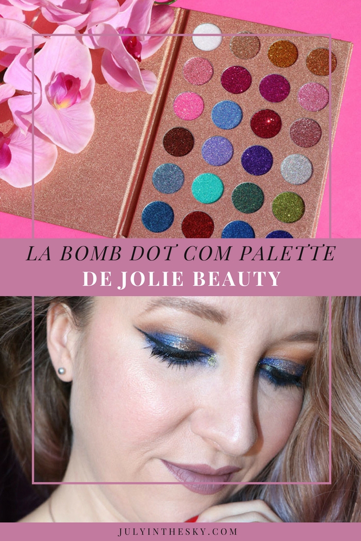 blog beauté Bomb Dot Com Palette Jolie Beauty avis swatch