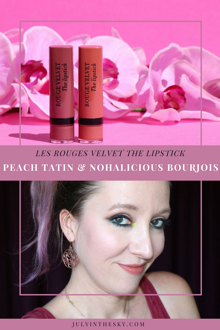 blog beauté Bourjois Rouge Velvet The Lipstick Peach Tatin avis test swatch Rouge Edition Velvet Floribeige Berry Chic